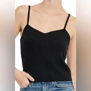 Splendid Wool - Cashmere Blend Bustier Tank